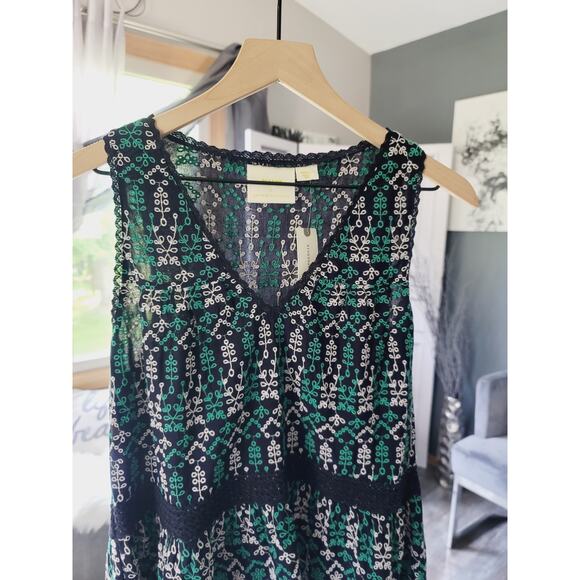 NWT Anthropologie Maeve Embroidered Tank Top - Small - Picture 7 of 9
